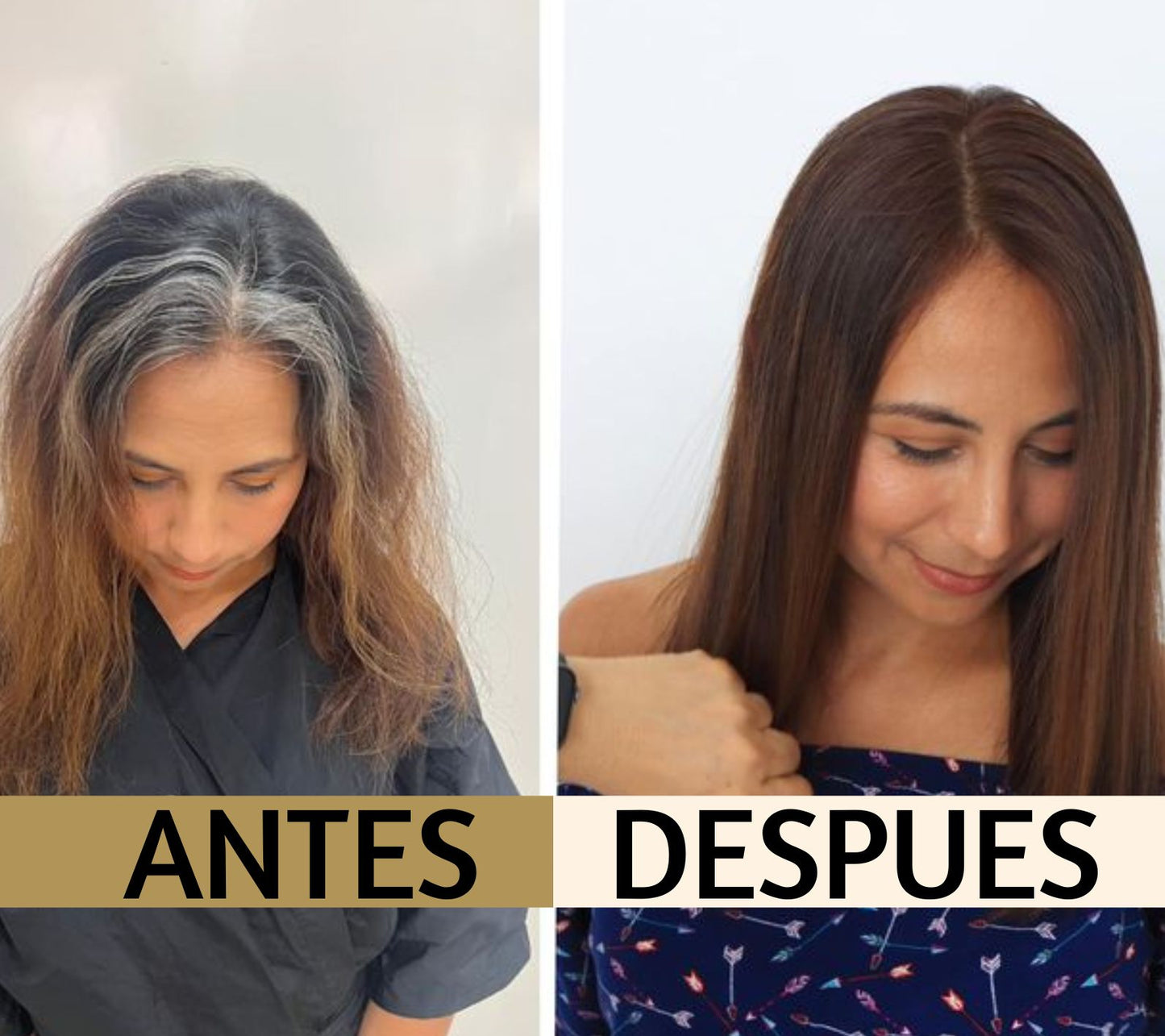 Shampoo + Tratamiento Chao Canas | Recupera tu color natural, cuida tu salud y ahorra dinero en un solo paso
