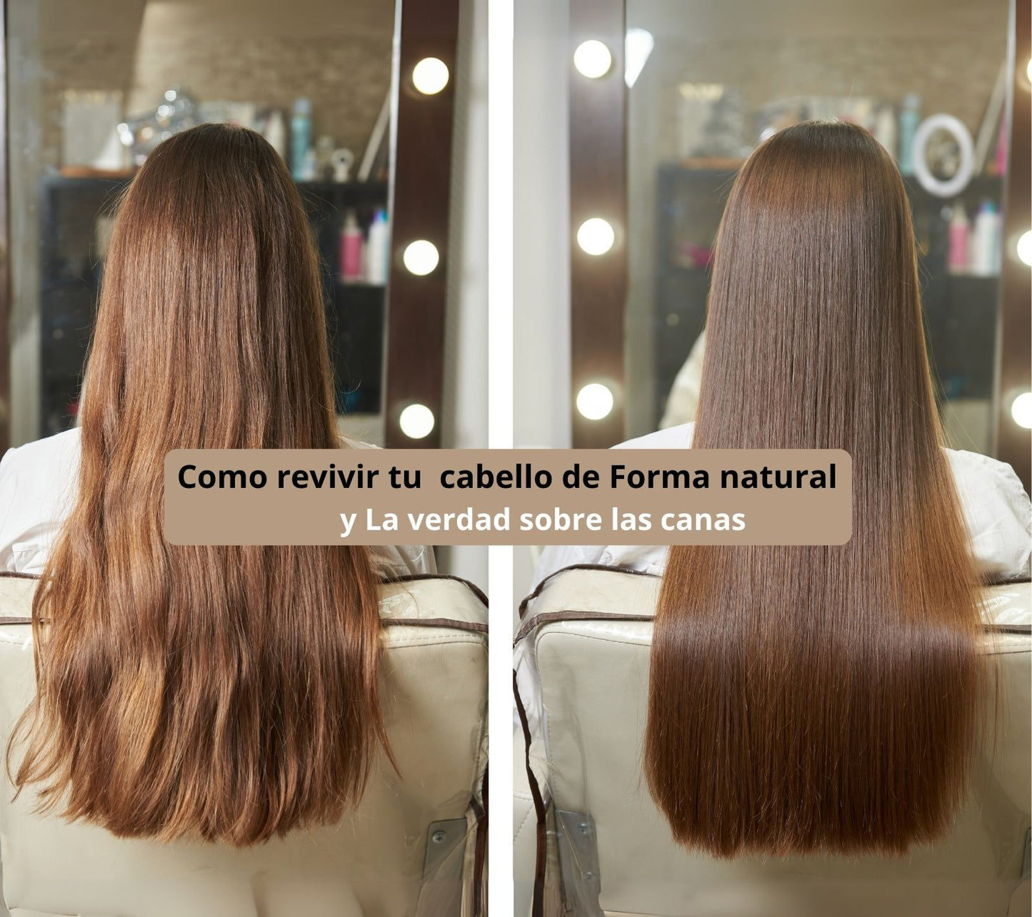 Shampoo + Tratamiento Chao Canas | Recupera tu color natural, cuida tu salud y ahorra dinero en un solo paso