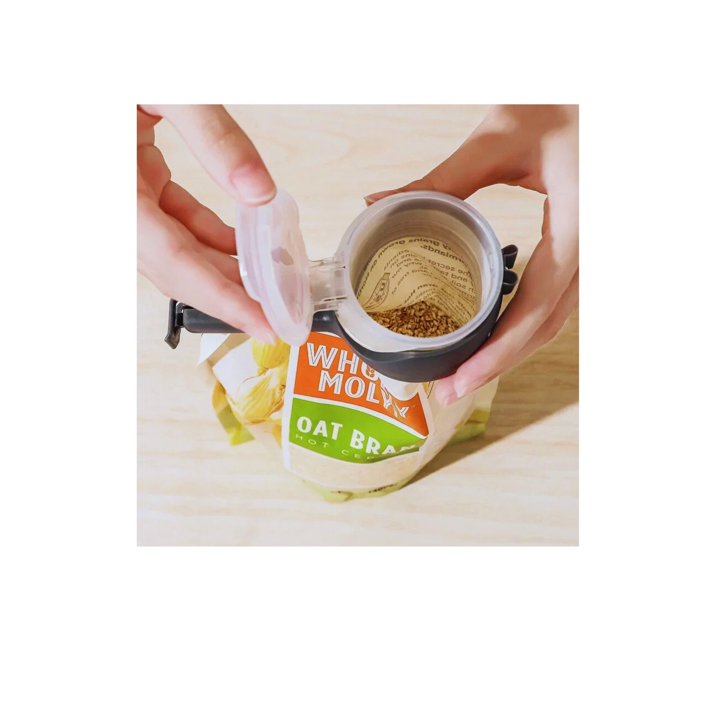 Clip Con Tapa para bolsa de Alimentos