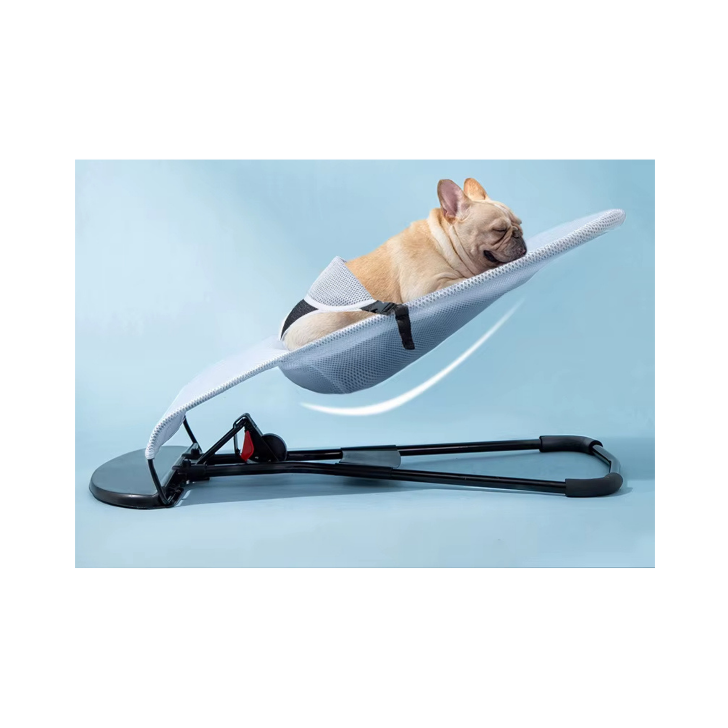 Cama mecedora portatil para mascotas