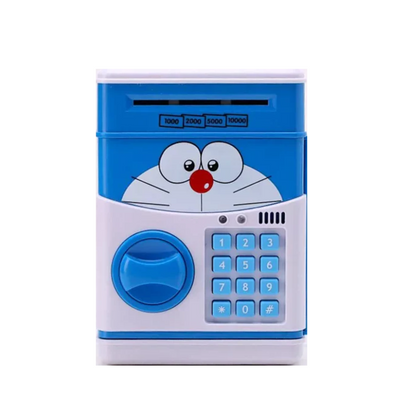 Alcancia cajero ATM electrónica Doraemon