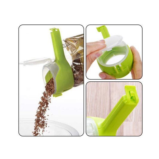 Clip Con Tapa para bolsa de Alimentos