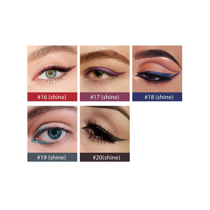 Delineador de colores en  gel